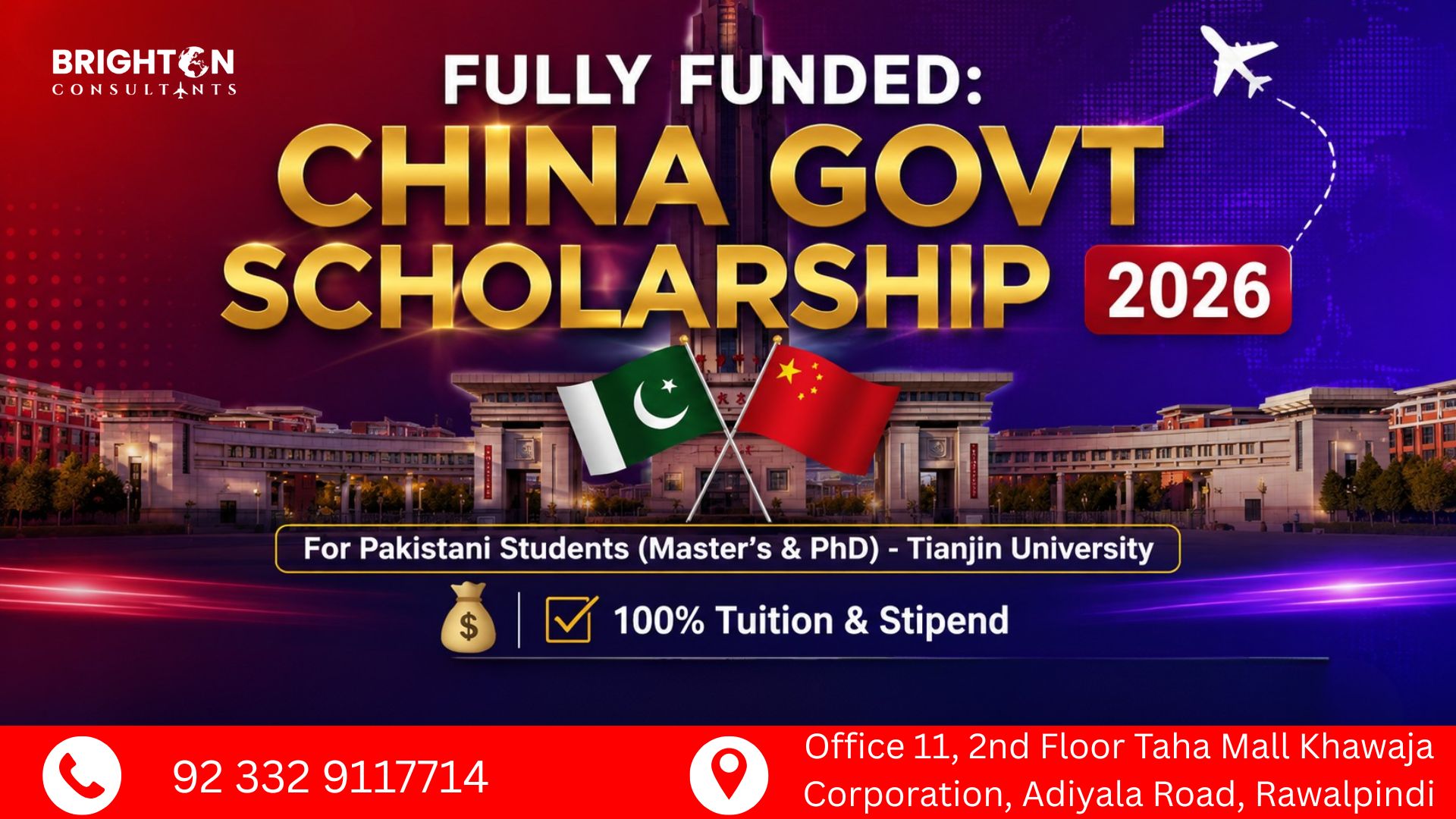 Fully Funded China Scholarships for Pakistani Students 2026 Study in China for Free